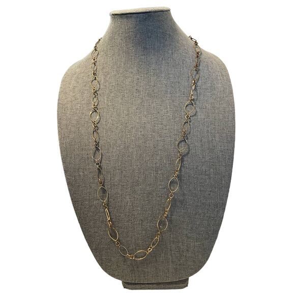 flat link chain necklace - Picture 1 of 3